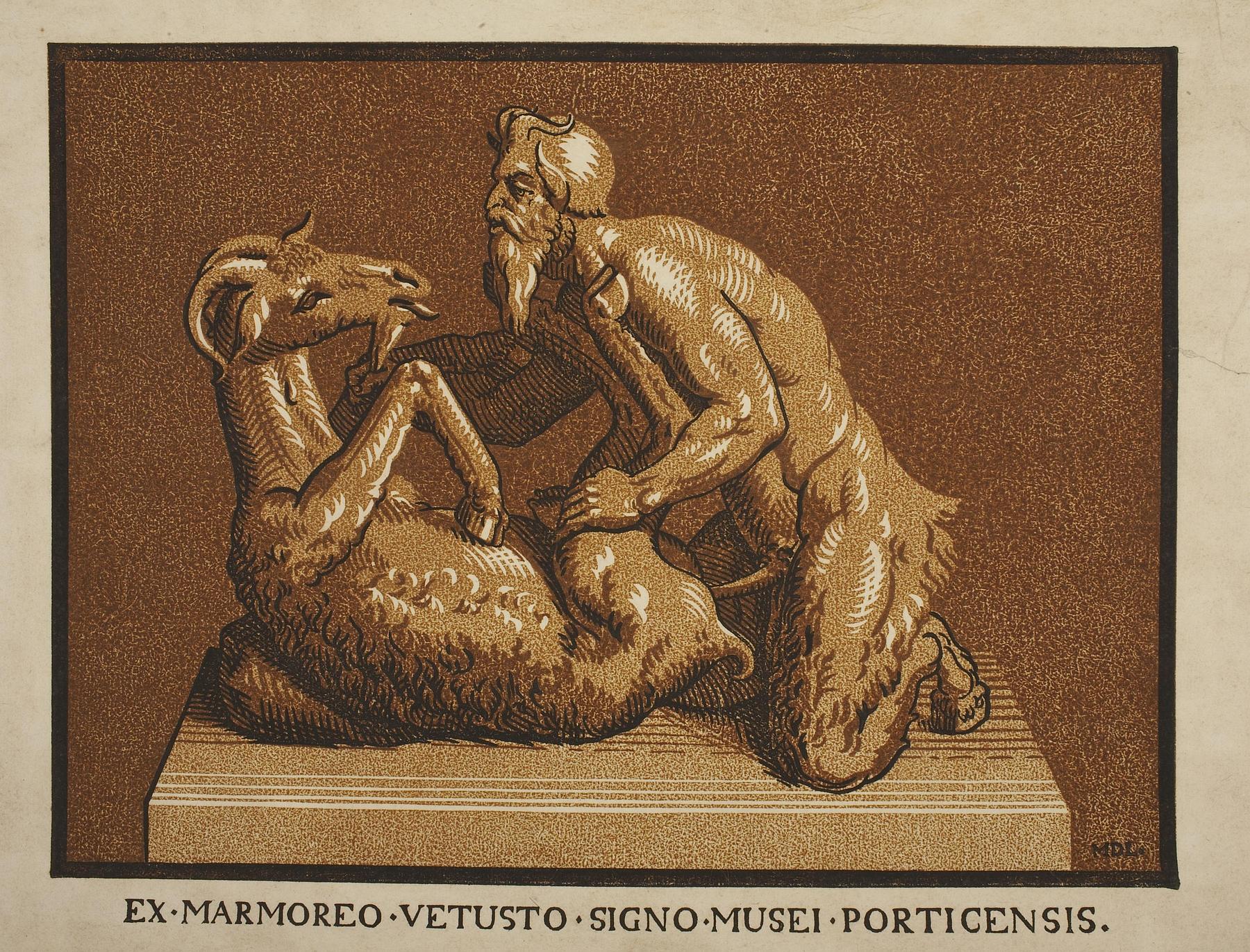 Satyr and a Goat, E1488