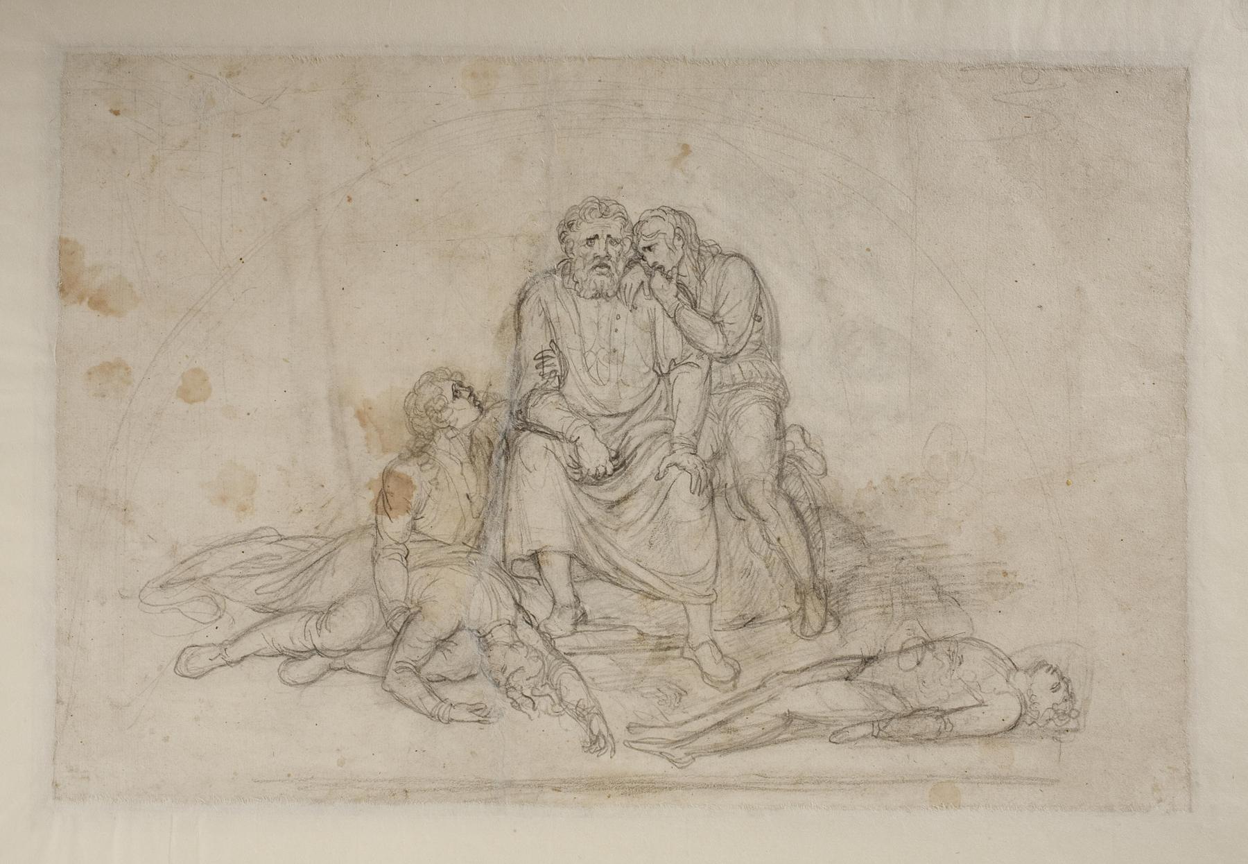 Ugolini della Gherardesca og hans sønner i Hungertårnet, C556v