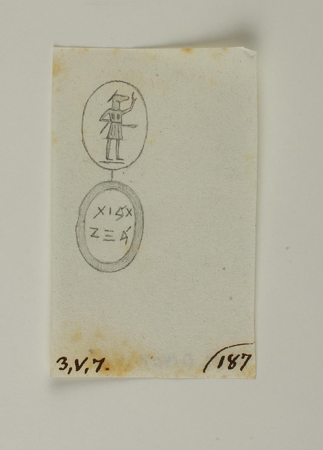 Anubis. Inscription, D1407