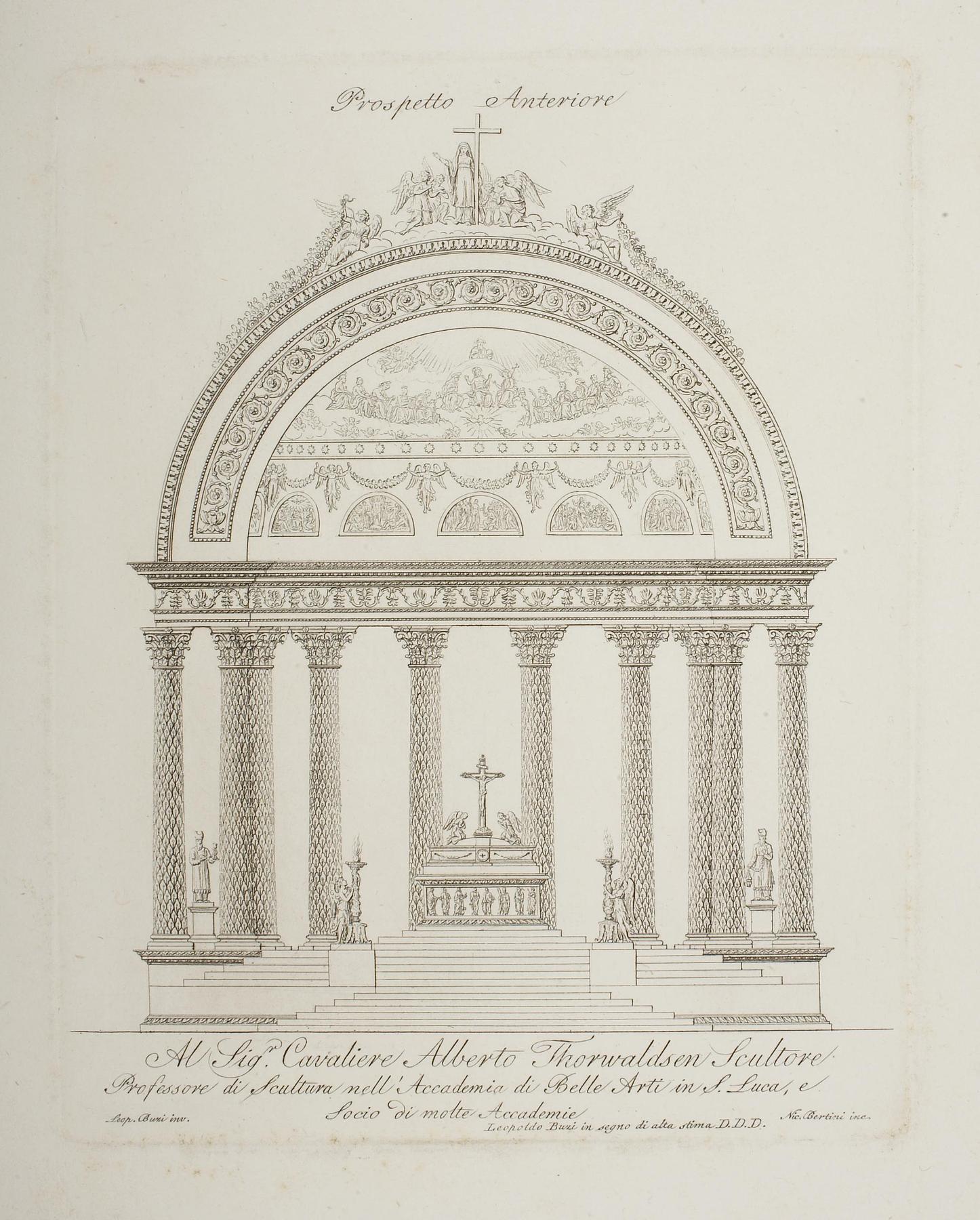 Altar, Elevation of Front, E2186