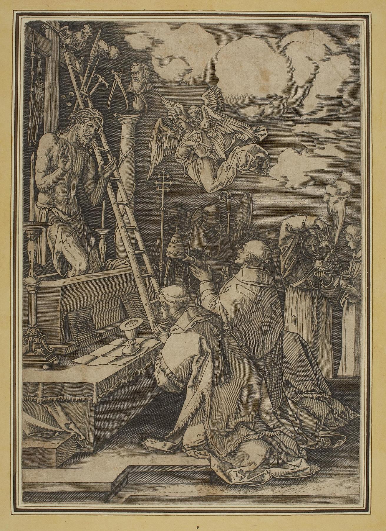 Kristus åbenbarer sig for Gregor den Store under messen, E243