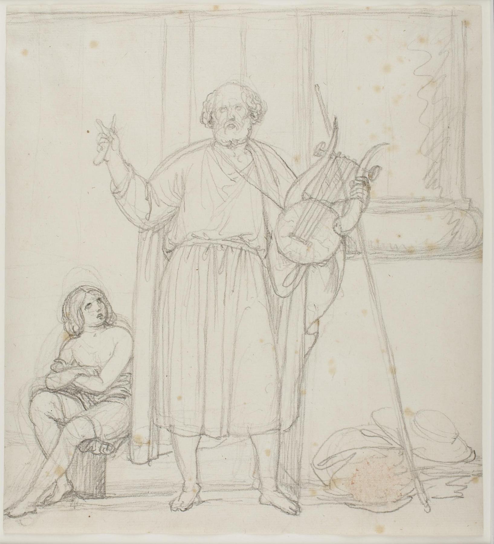 Homer with His Lyre, C1097