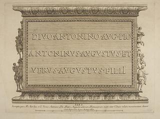 E1480 Indskrift fra Marcus Aurelius søjlens base