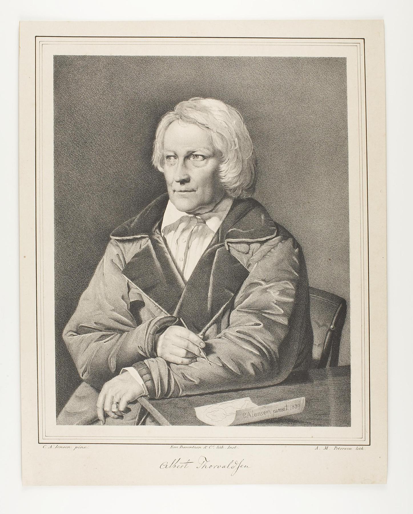 Portrait of Thorvaldsen, E25