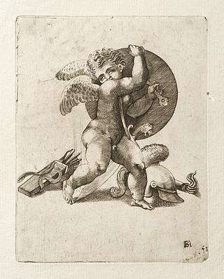 E1940 Cupid with the Arms of Mars