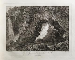 E466,4 The Cave Known as Grotto di Nettuno in Tivoli