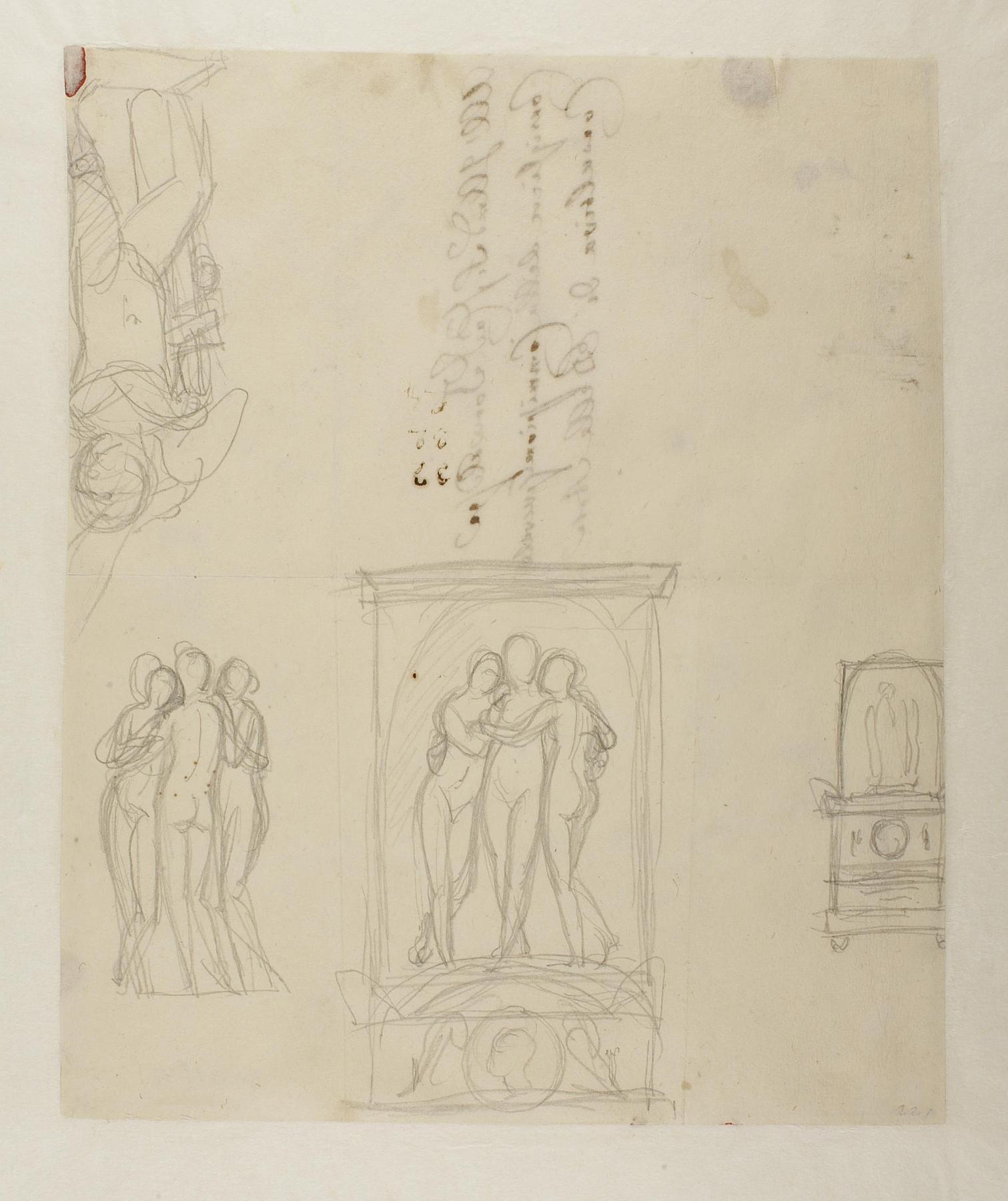 The Three Graces, for the Monument to Andrea Appiani. Mars and Cupid, C227