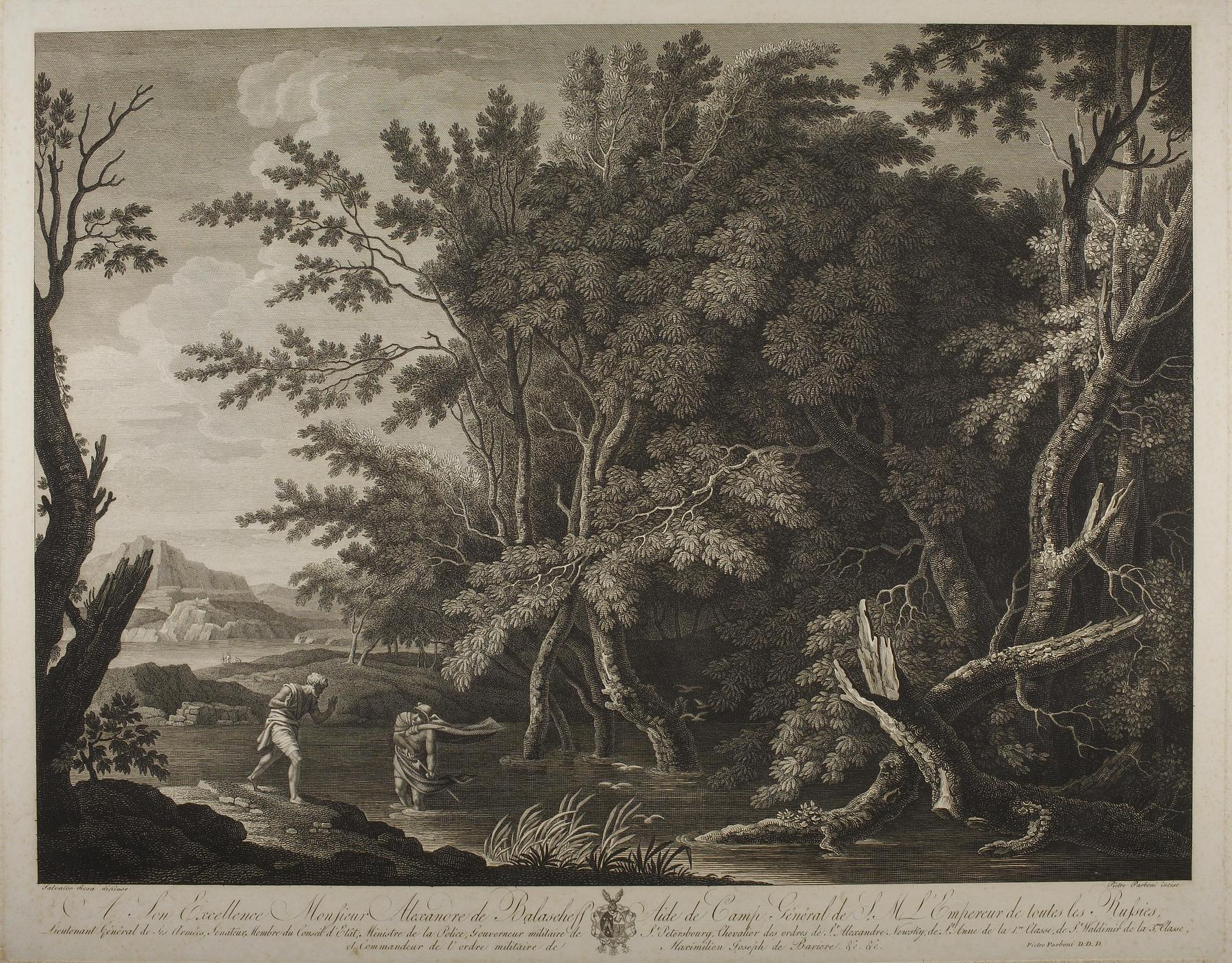 Forest Scene with Mercury and Battus, E892