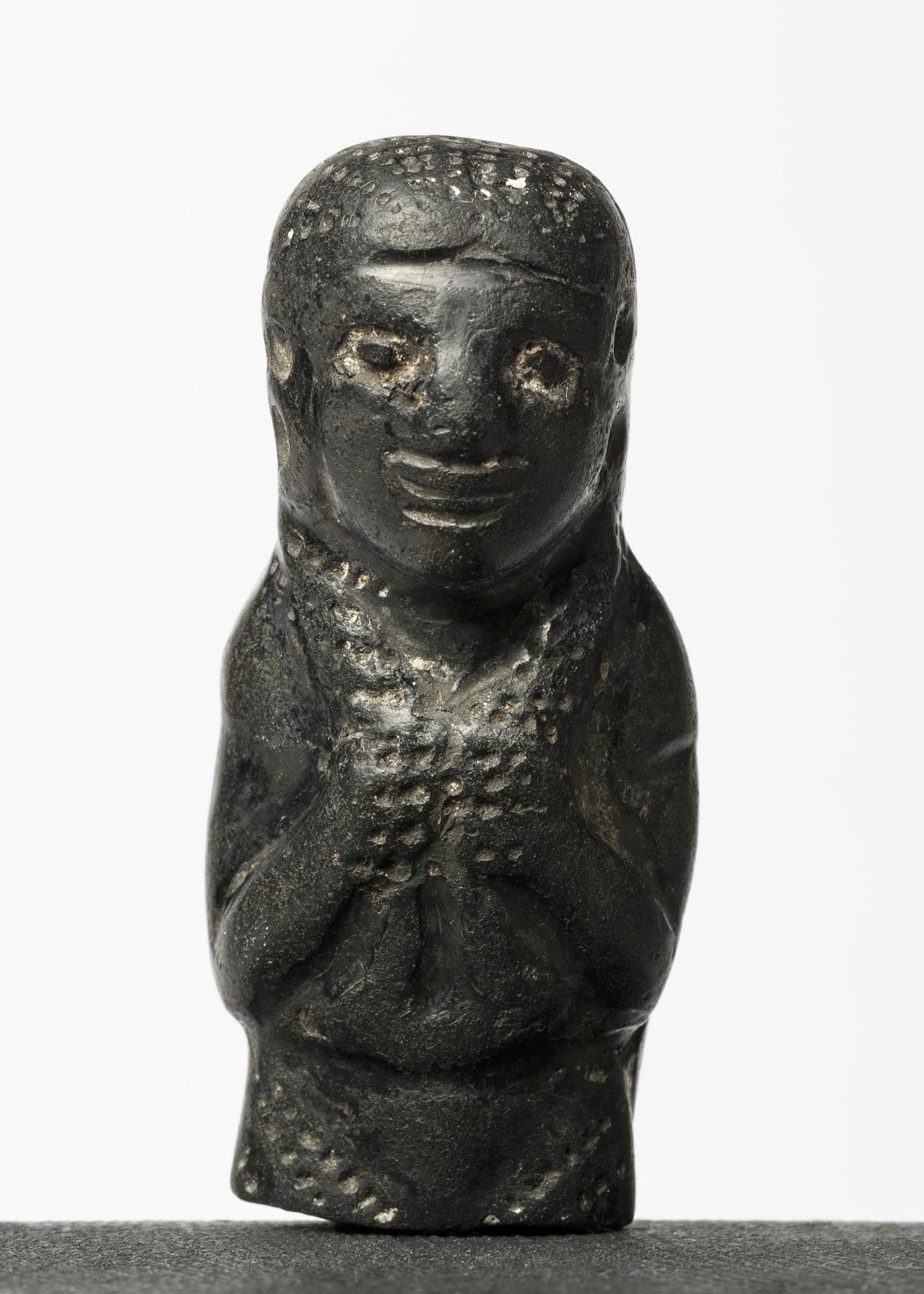 Vessel fitting in the shape of a female figure, H1025