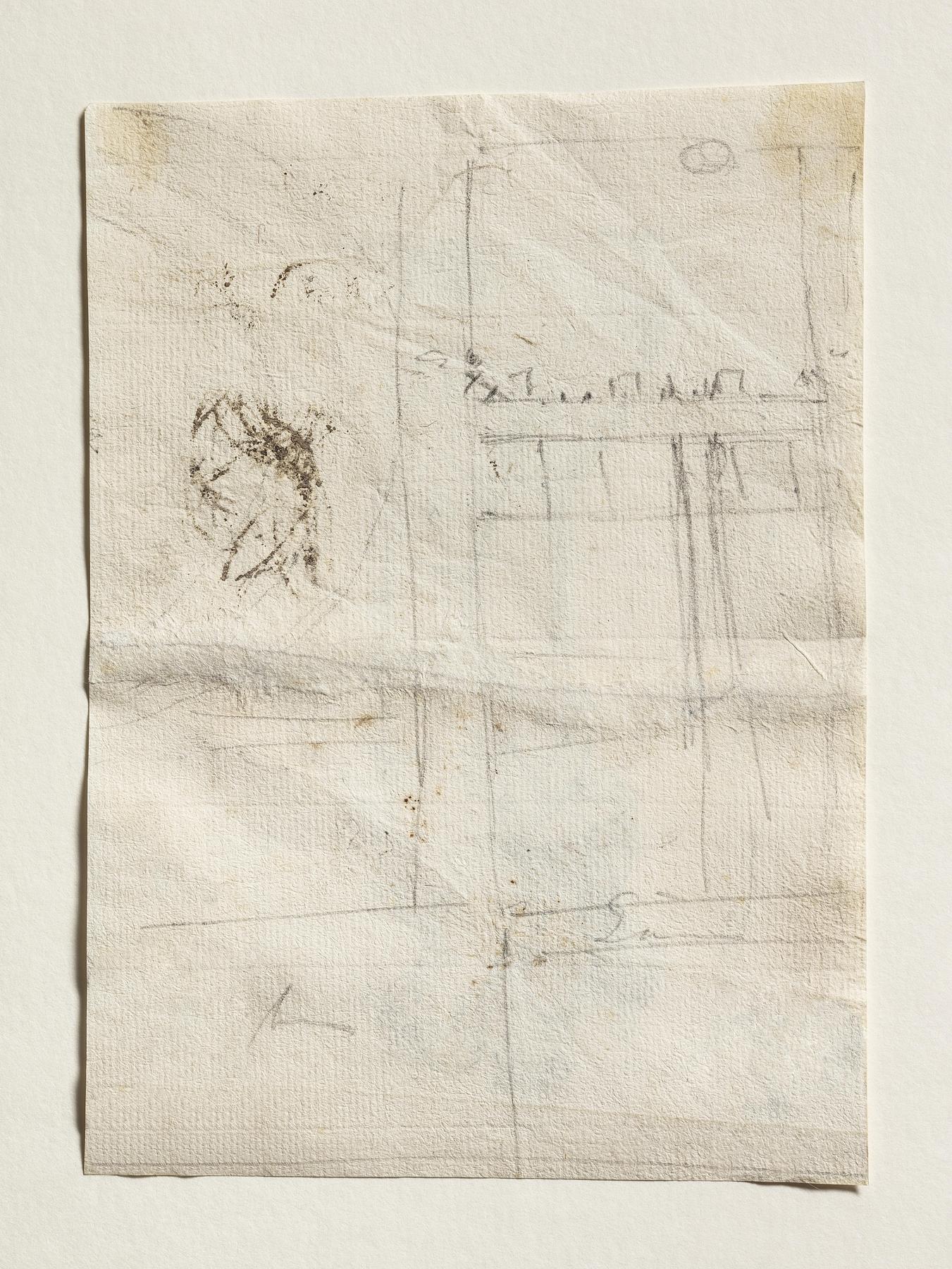 Line Drawing of a Wall Division (?), C2v