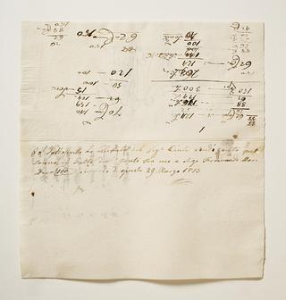 C153v Receipt from Ferdinando Mori
