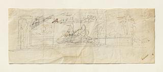 C118r River god for Alexander the Great's Triumphal Entry into Babylon