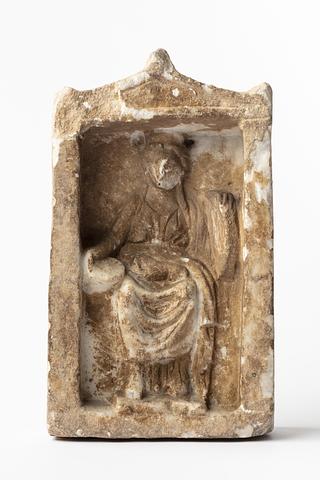 H1467 Miniature naiskos with Cybele