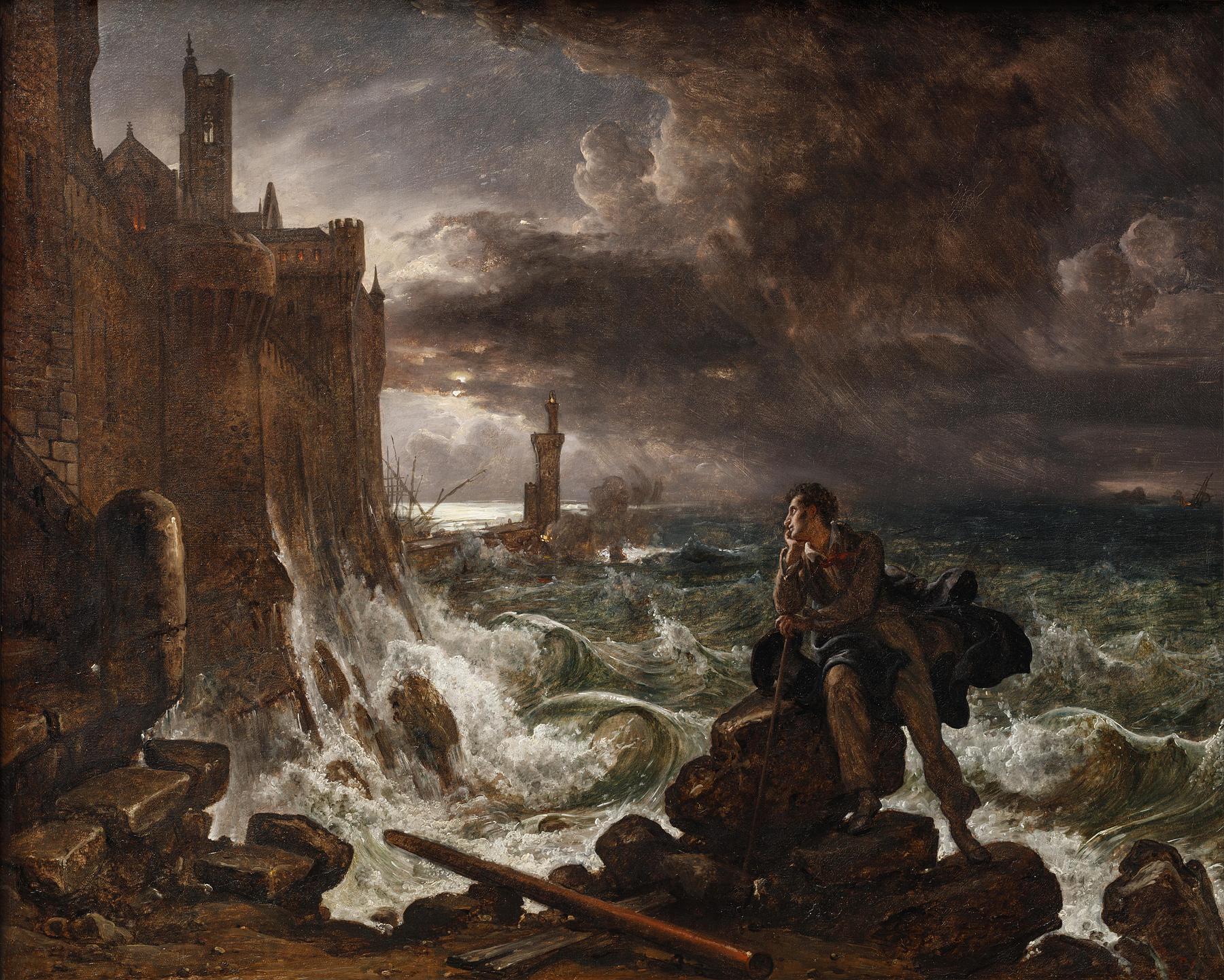 Natstykke, slutscenen i Chateaubriands "René", B111