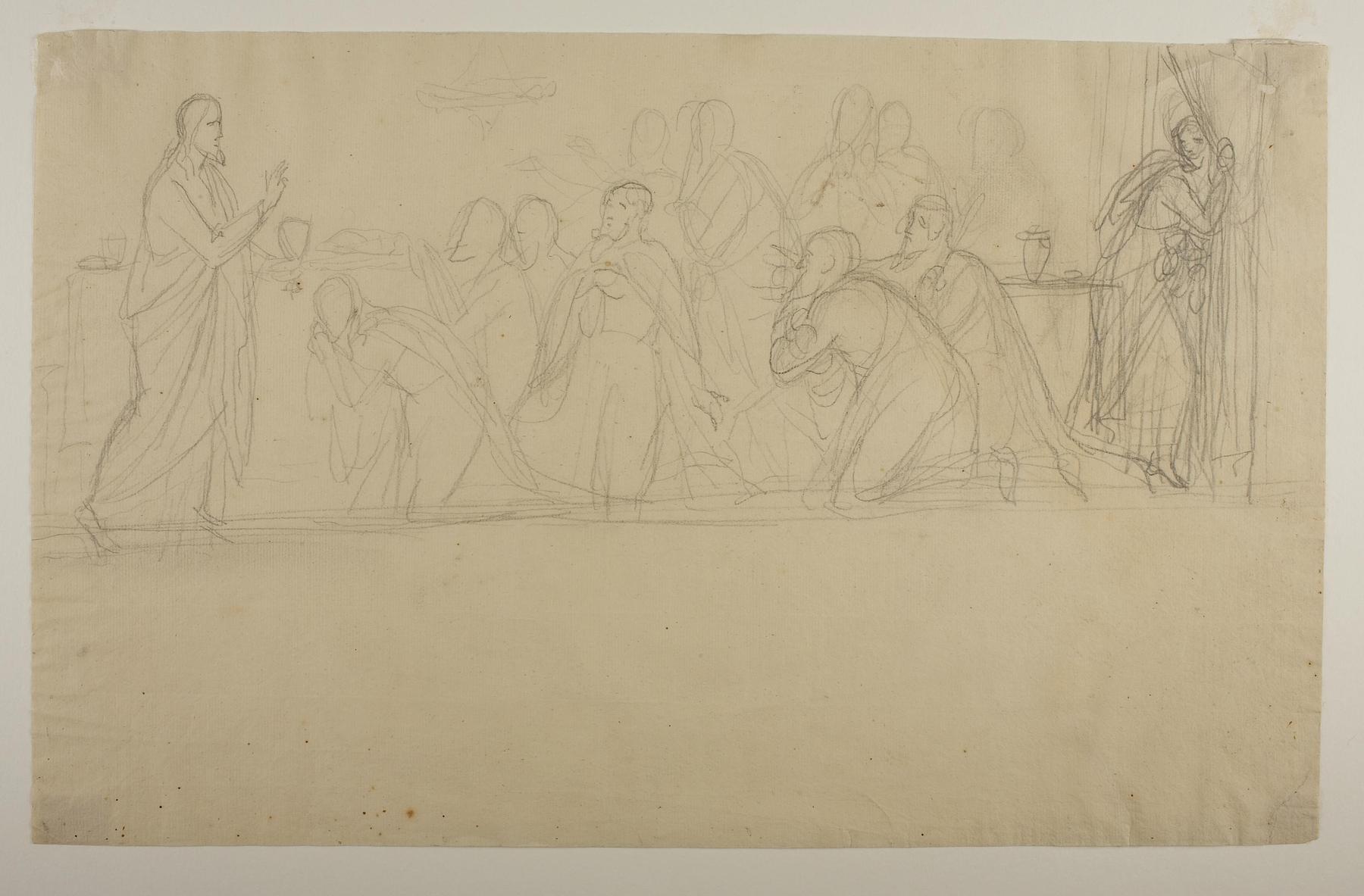 Den hellige nadver indstiftes, C218