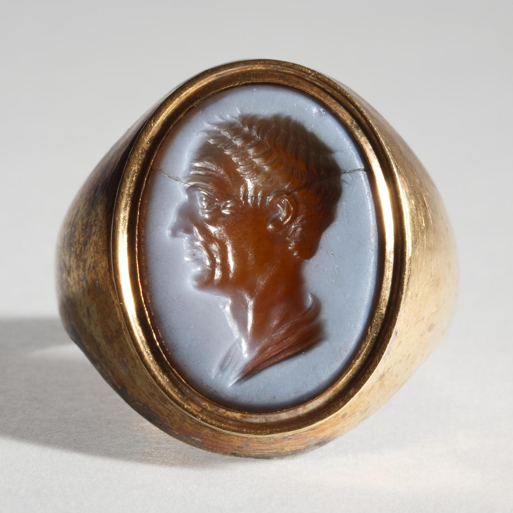 Ældre mand, hoved (Cicero), I990