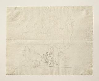 C124 Alexander the Great in His Triumphal Chariot. Minerva Awarding Ulysses the Arms of Achilles