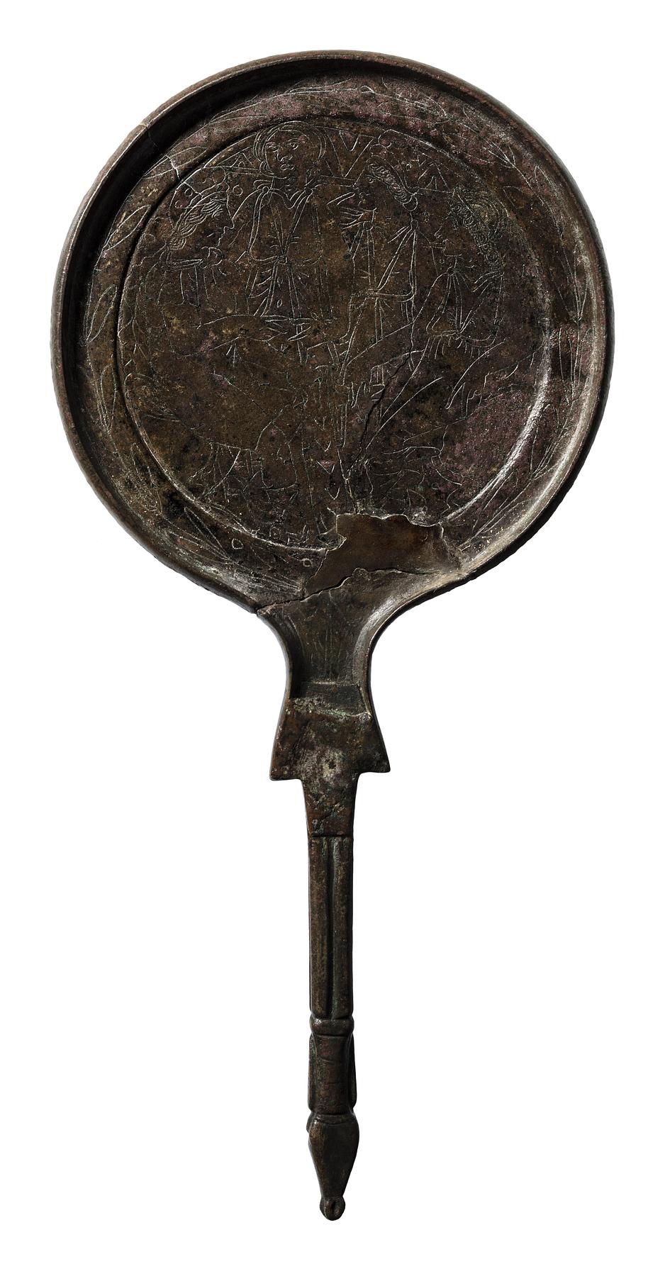 Spejl med Paris' dom, H2165