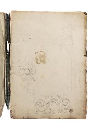 D1828,1 Ganymedes. Ornamenter