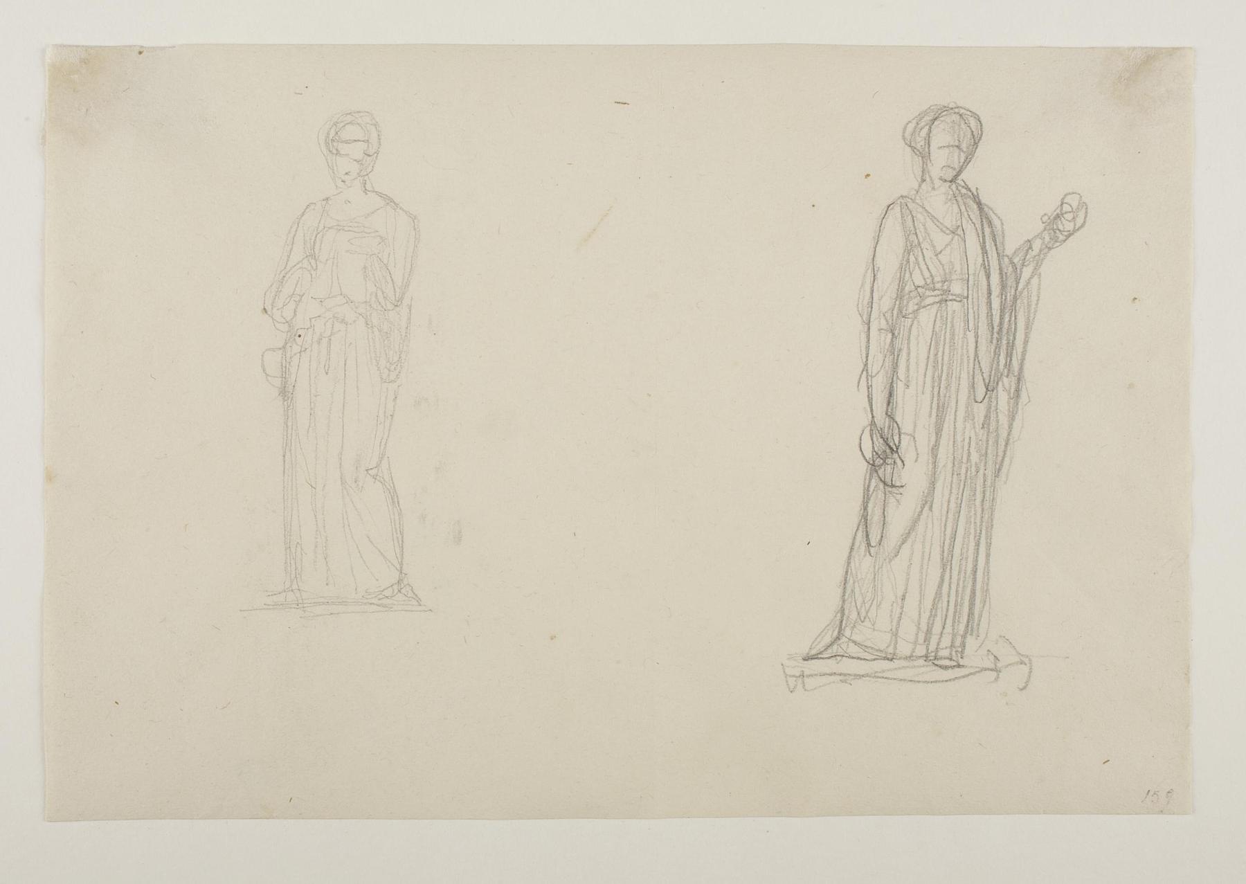 Hebe. Woman standing, C159