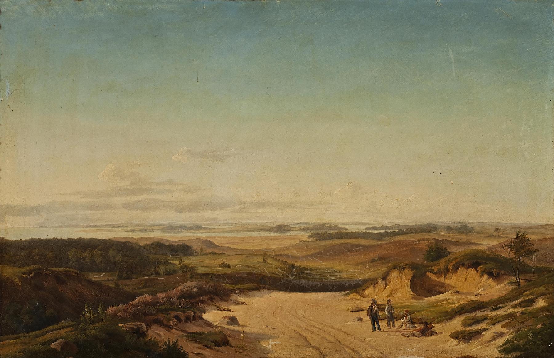 Udsigt fra Baunebjerget ved Horsens Fjord, B219