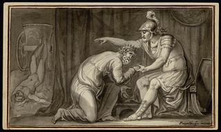 N261,26 Priamos bønfalder Achilleus om Hektors lig