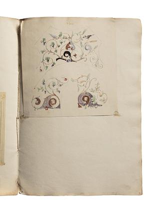 D1828,15 Plant Ornament with Birds