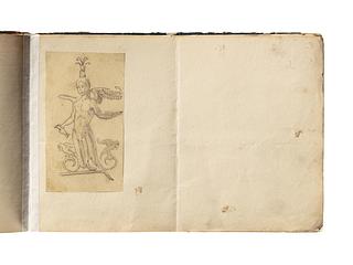 D1827,15 Ornamental Harpy (?) Figure