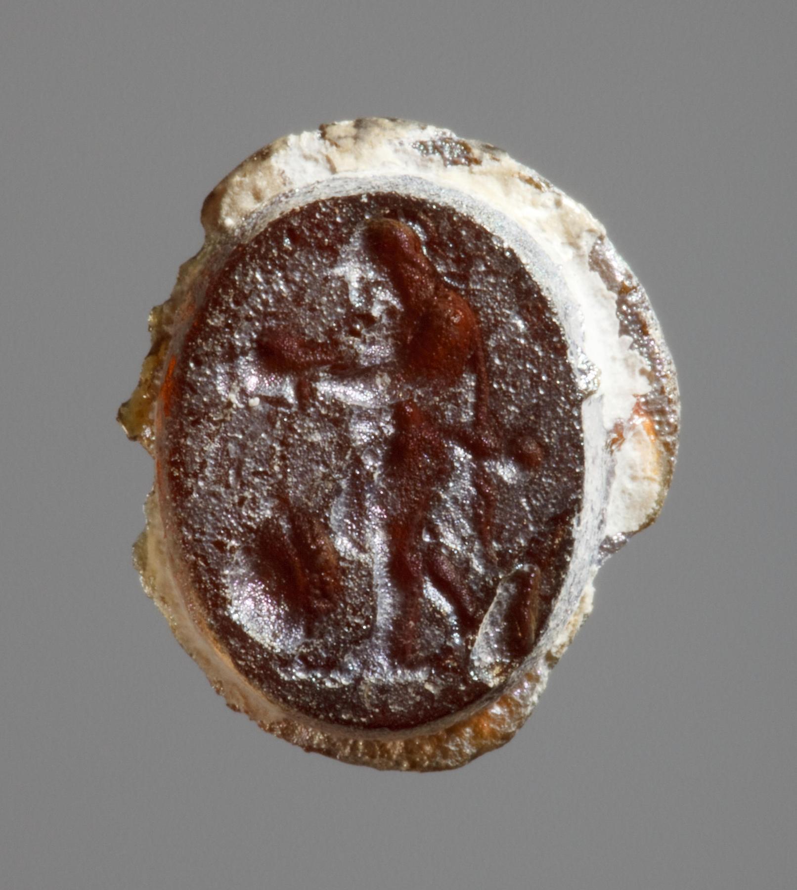 Kriger med sværd og spyd, I898