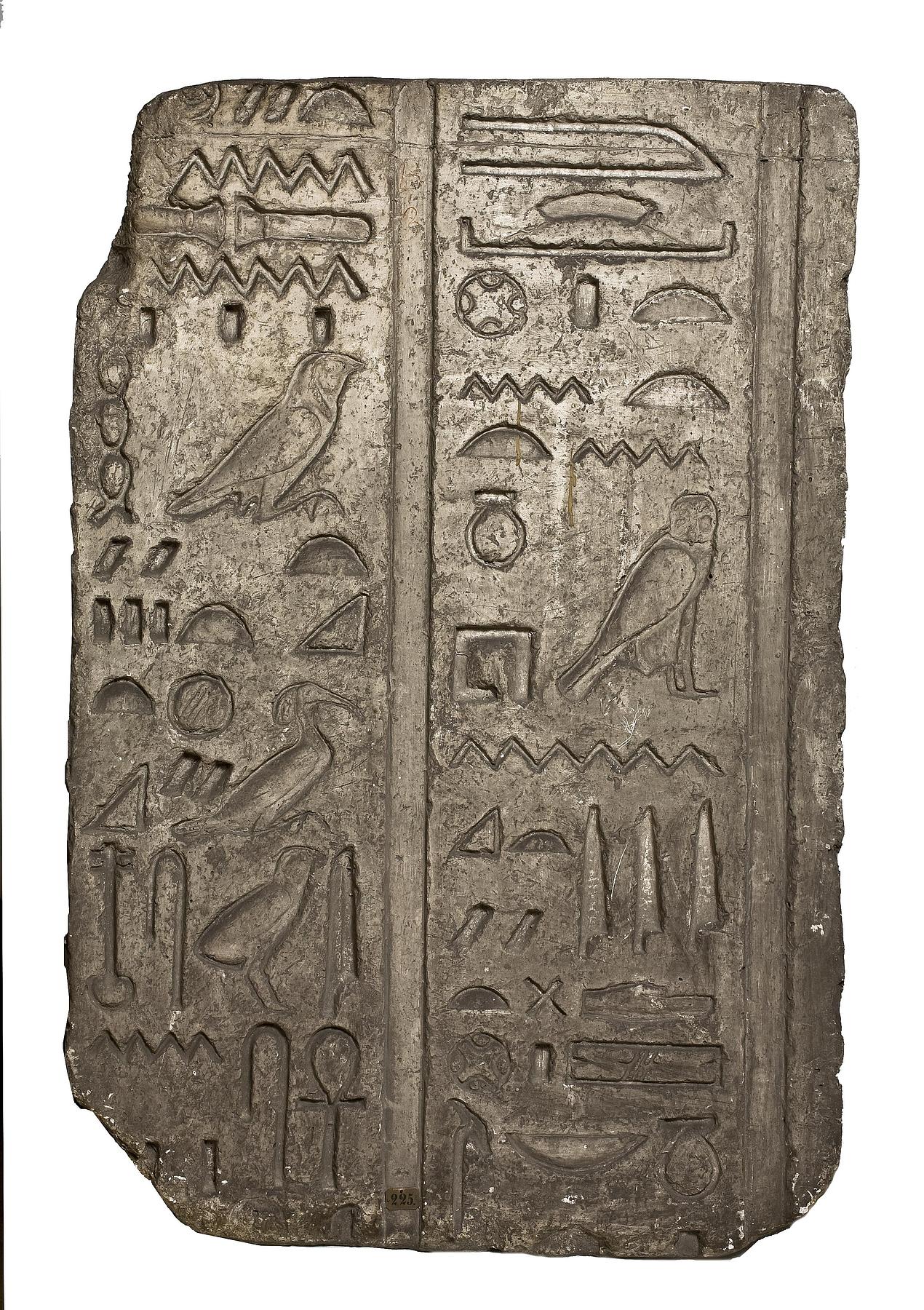 Hieroglyphic inscription, L225
