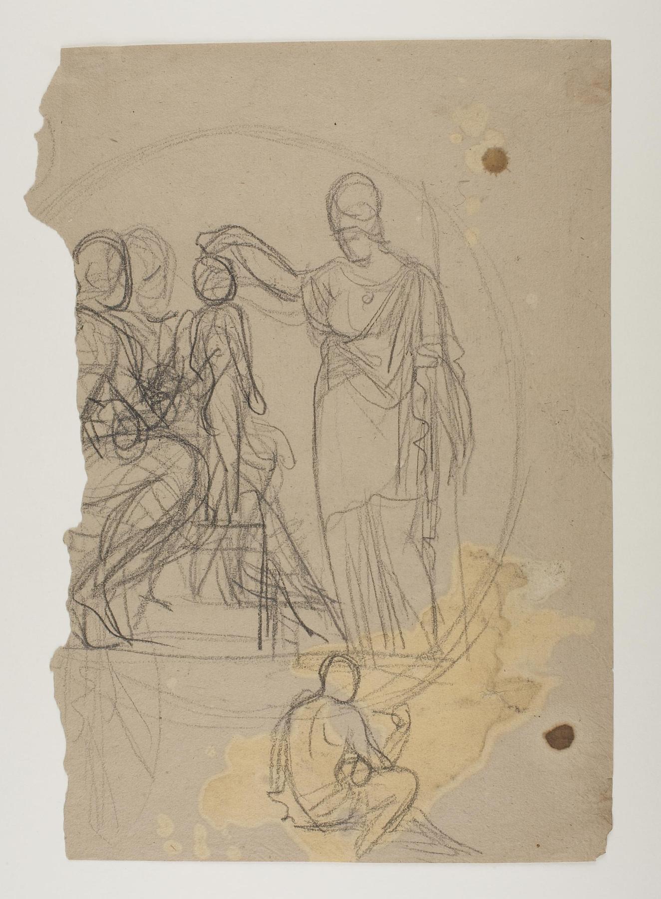 Minerva Adds a Soul to the Human Being Created by Prometheus, C75r