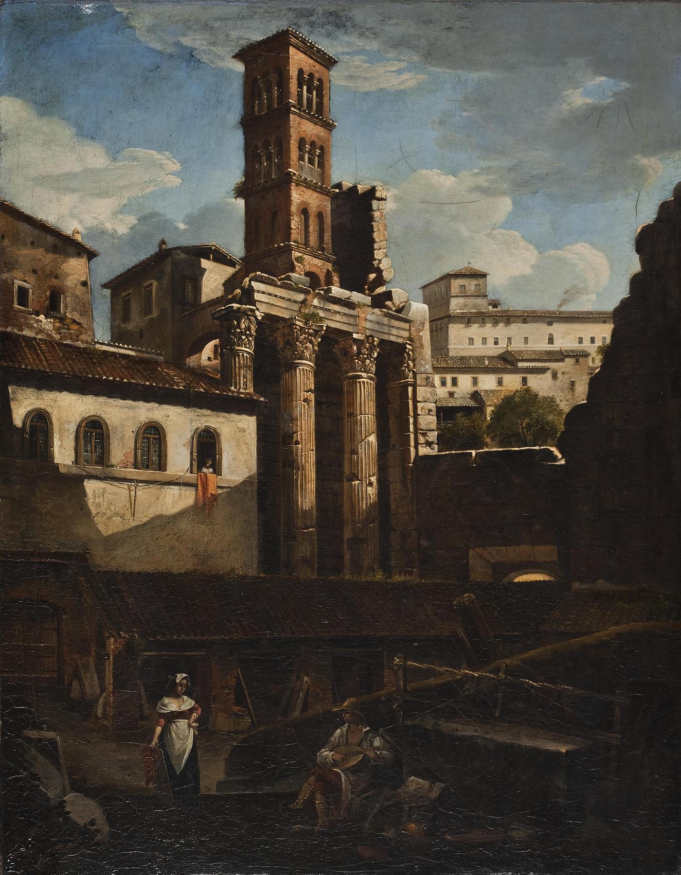 The Ruins of the Temple of Mars Ultor in Rome, B71