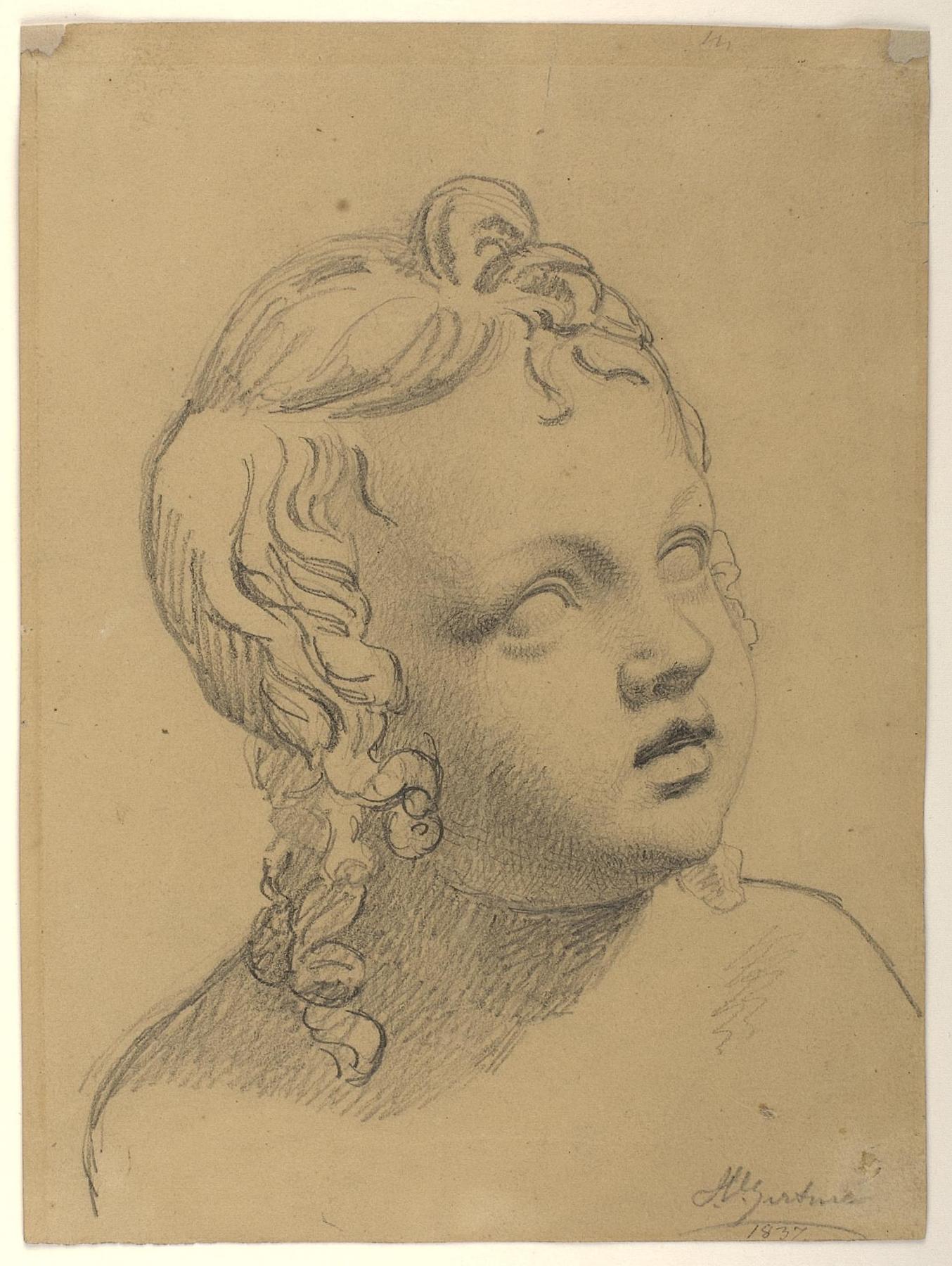 Amor med lyren, D1844