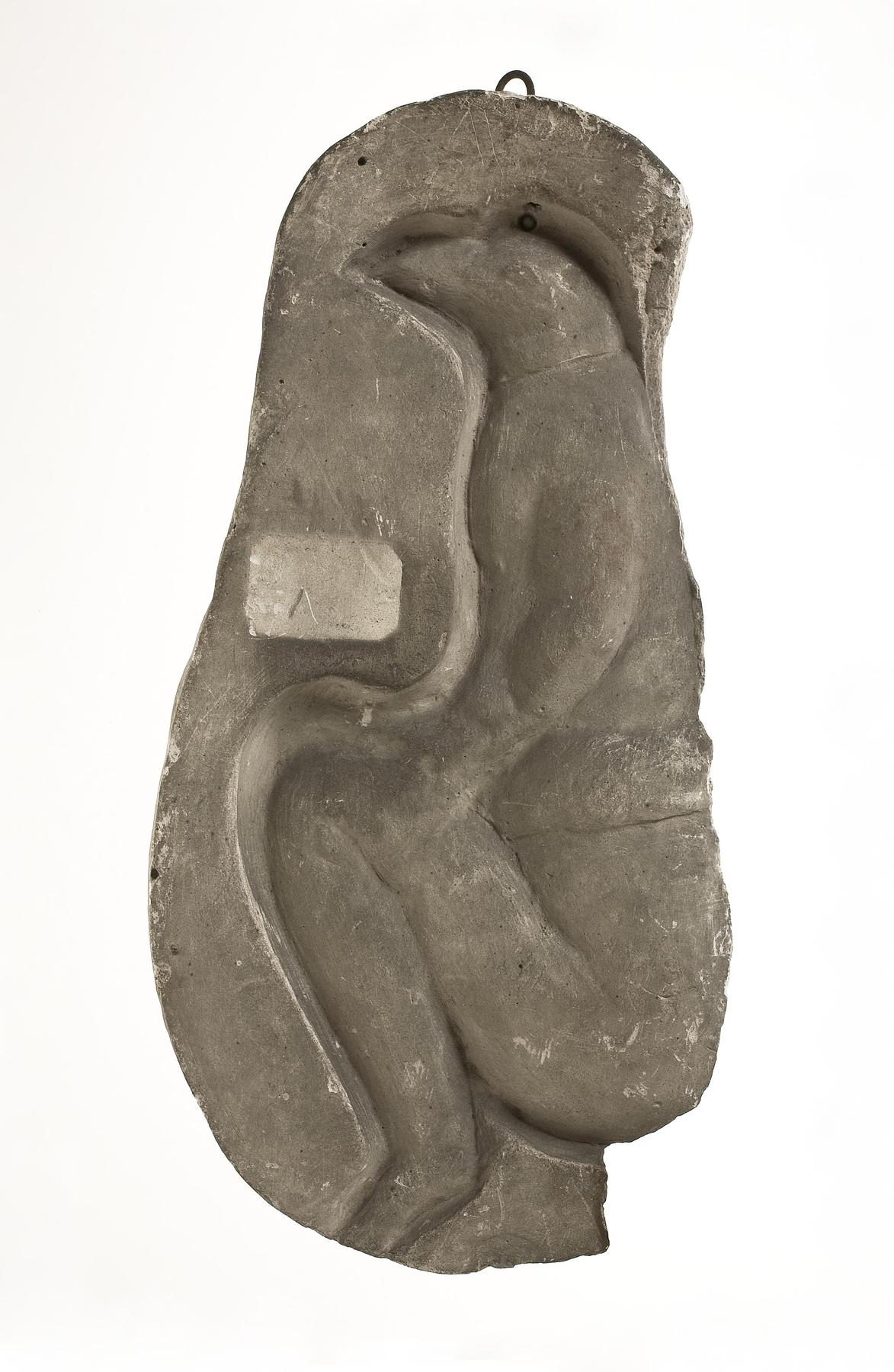 Seated figure with a falcon's head, L245
