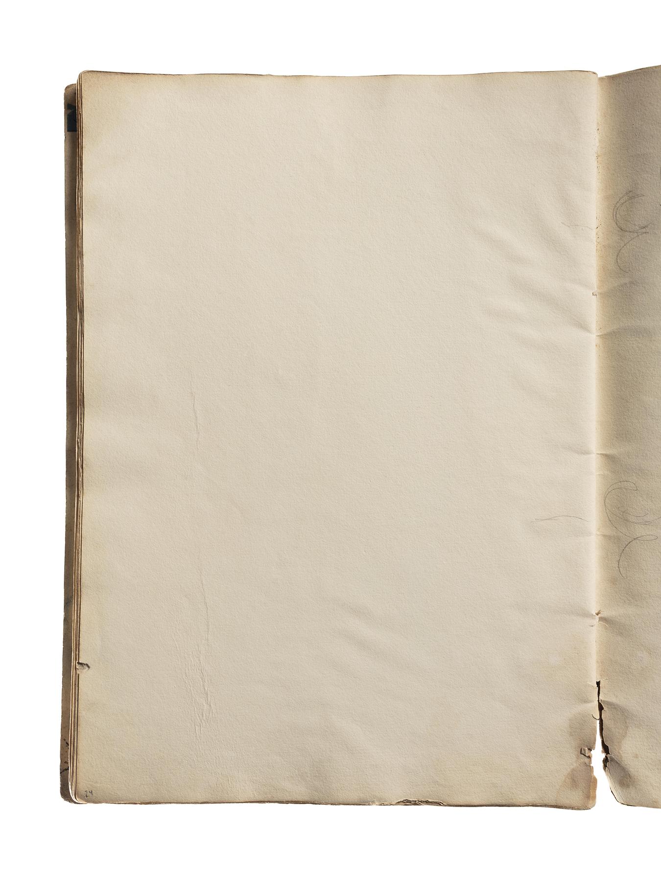 Skitsebogsblad, D1828,24