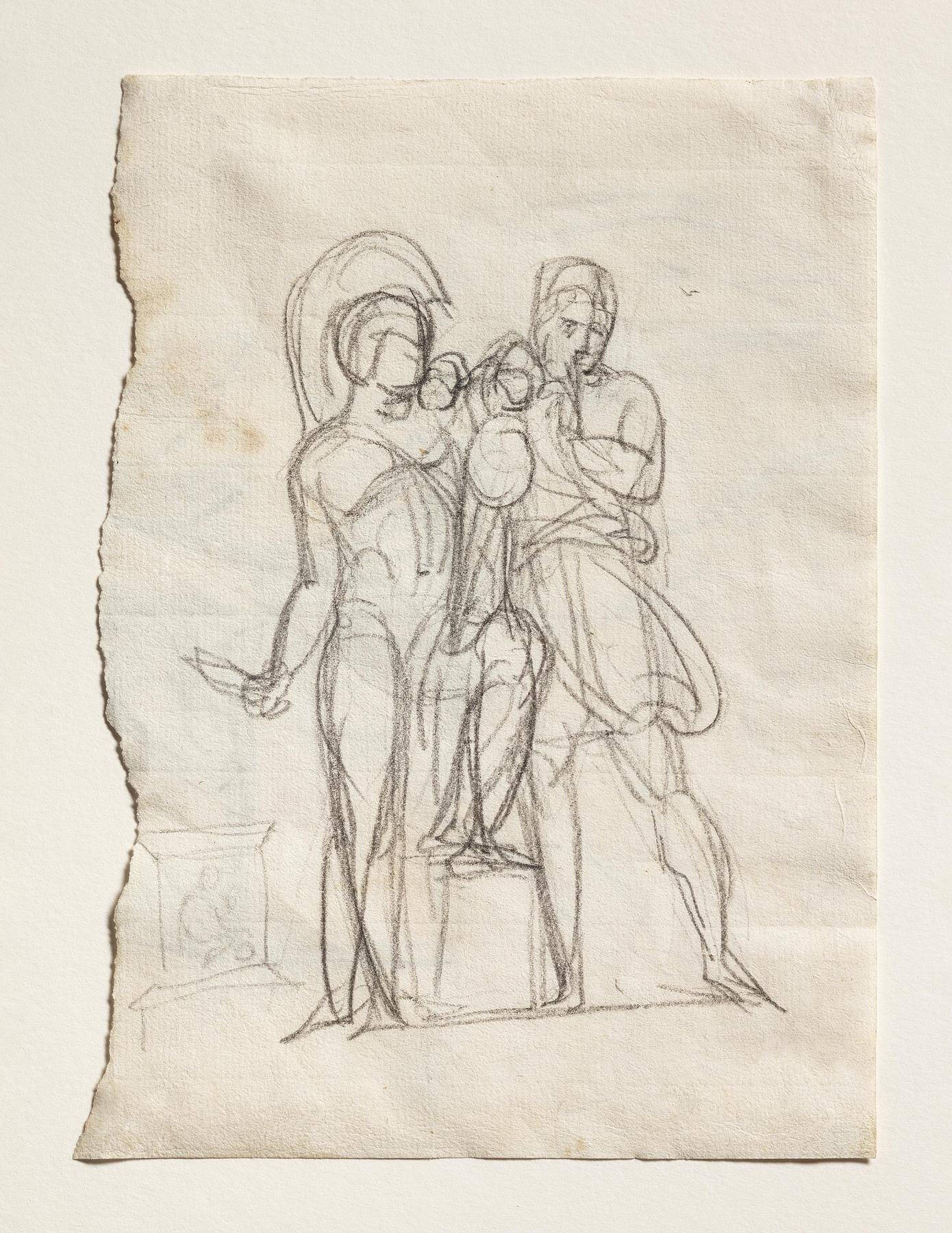 Diomedes with the Palladium and Ulysses. Baptismal Font (?), C8r