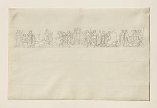C41ar Frieze with Apollo, the Graces, and the Muses