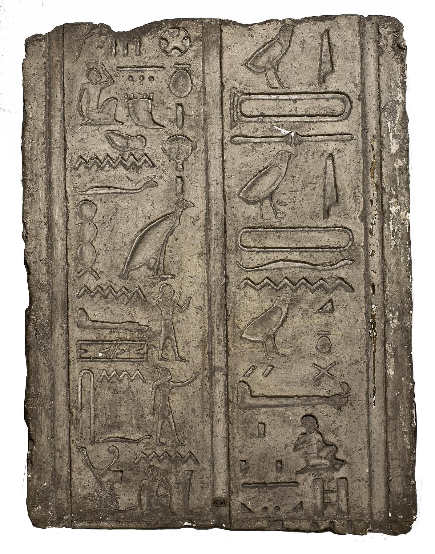 Hieroglyfindskrift, L230