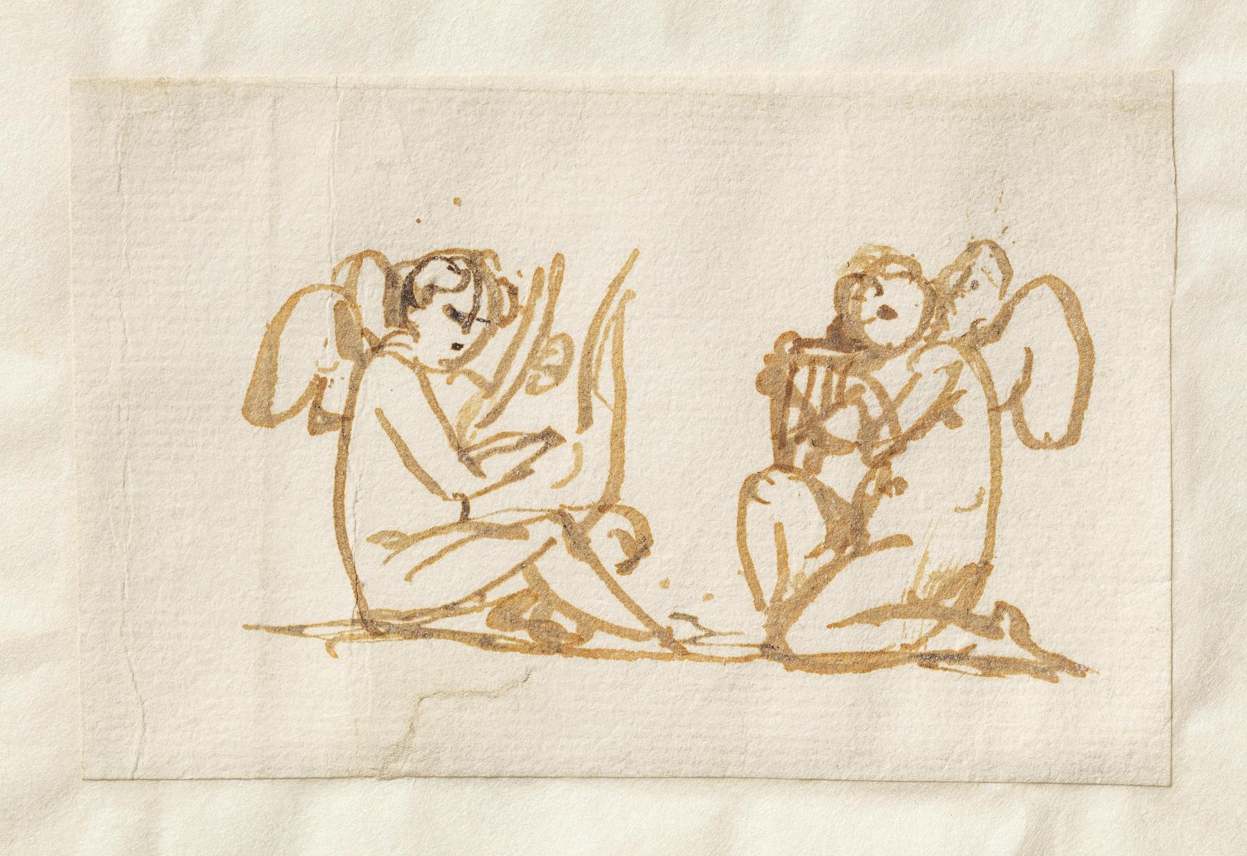 Amor med lyren, C214b